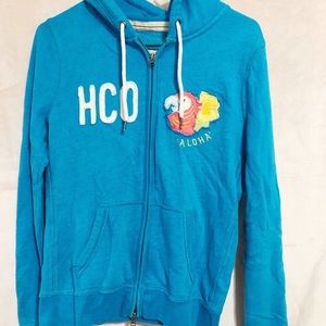 Hollister Co zip up hoodie
